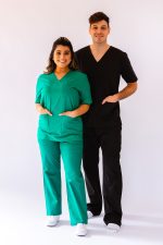 CONJUNTO DE CHOMBA EN POPLIN ALGODON